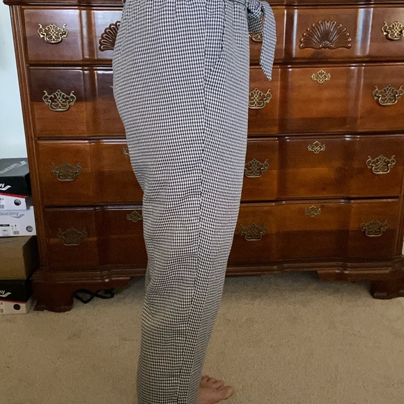 Sienna sky checkered paper bag, style pants - Picture 2 of 3